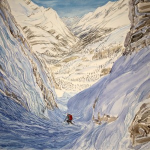 gerwetsch couloir zermatt swizerland