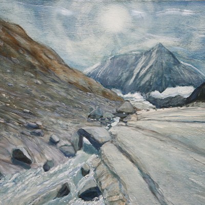 ice alps summer glacier mt blanc de cheilon dix hut