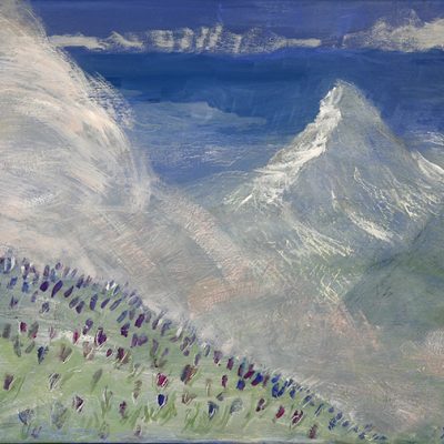 matterhorn zermatt spring climbing mountain