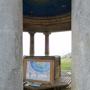 inglis memorial folly plein air north downs way