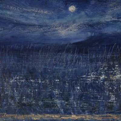 north devon south west coast path nocturne oil moon