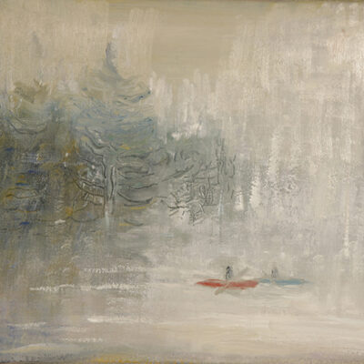 out of the mist in Maine