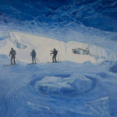Steingletscher hole in 2025